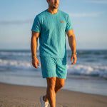 KZZ Men's Casual Fashion Two-Piece Set