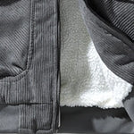 KZZ Men's Retro Corduroy Jacket
