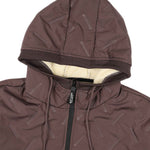 KZZ Men's Quilted Hooded Thermal Set