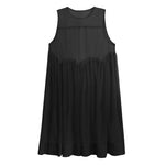 Sleeveless Mesh Sheer Loose Flowy Dress