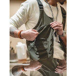 Retro Multi-pocket Dual-purpose Crossbody Vest