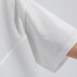 Womenâ€˜s Crew Neck Loose Irregular Hem T-shirt