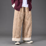 Thickened Reversible Corduroy Trousers