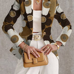 Clothilde™ | Daisy Print Blazer