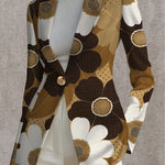 Clothilde™ | Daisy Print Blazer