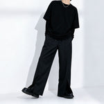 Japanese Loose High-waist Straight Wide-leg Pants