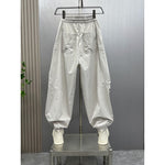 Lightweight Quick-dry Cargo Pants Multi Pocket Loose Fit Joggers