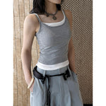 Women's Dual-Strap Color-Block Camisole