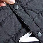 Japanese Retro Outdoor Short-sleeved Down Jacket