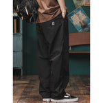Japanese Waterproof Breathable Loose Fleece Lined Casual Pants