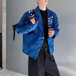 Retro Multi-button Lapel Short  Jacket