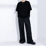 Japanese Loose High-waist Straight Wide-leg Pants