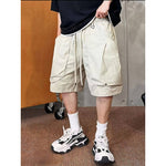 Quick-Dry Lightweight Versatile Techwear Cargo Shorts