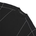 Topstitched Crew Neck Loose T-shirt