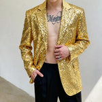 Sequined Suit Set Stage Performance Party Tuxedo