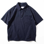 Textured Collared Polo Shirt