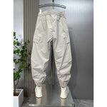 Three-dimensional Cut Tapered Leg Casual Loose Pants