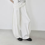 Women's Scimitar-shaped Loose-fitting Trousers