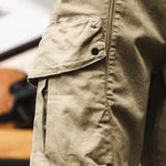 Vintage Loose Cotton Big Pockets Cargo Pants