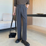 British Slim Fit  Straight Leg Trousers