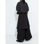 Women's Japanese Loose Draped Cropped Culottes Casual Pants