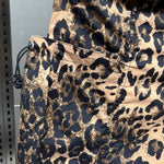 Leopard Print Quick-drying Loose-fitting Five-point Pants