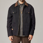 American Retro Washed Lapel Jacket