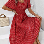 "La Scintilla | Elegant Polka Dot Dress Élisa" can be rewritten as:

"La Scintilla | Chic Polka Dot Dress Élisa"