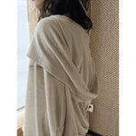 Women's Off-Shoulder Tencel T-Shirt