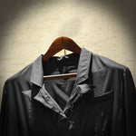 Irregular Hem Stage Performance Long Shirts