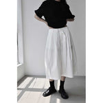 Women's Wide-leg Loose Casual Mid-length Trousers