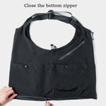 Retro Multi-pocket Dual-purpose Crossbody Vest