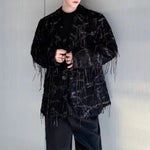 Retro Tassel Casual Suit Jacket