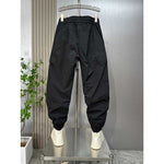 Three-dimensional Cut Tapered Leg Casual Loose Pants