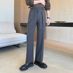 British Slim Fit  Straight Leg Trousers