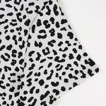 KZZ Men's Leopard Print Two-Piece Set