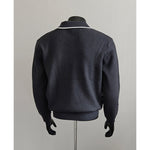 Half-zip Collar Pullover Knit Polo Shirt