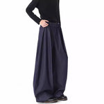 Retro Straight-leg Wide-leg Trousers