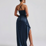 Sofia Bellucci | Satin Split Maxi Dress For Women