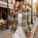 Ghislaine™ | Houndstooth Blazer