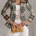Ghislaine™ | Houndstooth Blazer