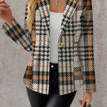 Ghislaine™ | Houndstooth Blazer