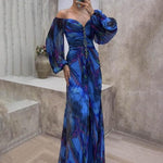 Sophie™ | Pleated Long Evening Dress