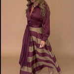 Mila™ | Striped Maxi Dress