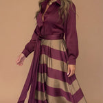 Mila™ | Striped Maxi Dress