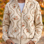 Persephone™ | Delicate Floral Vine Cream Print