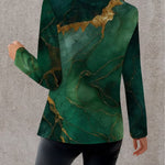 Honorine™ | Emerald Marble Blazer