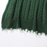 Torn-edge Twist Sweater