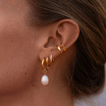 Small Slim Hoops 14mm