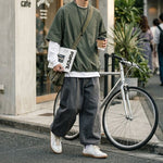 Urban Functional Quick-Dry Loose Top with Drawstring Hem